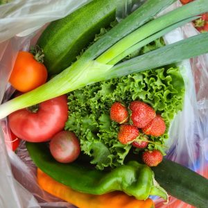 Bag of Organic Vegetables